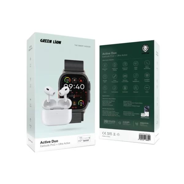 ساعت هوشمند GREEN LION ACTIVE DUO
