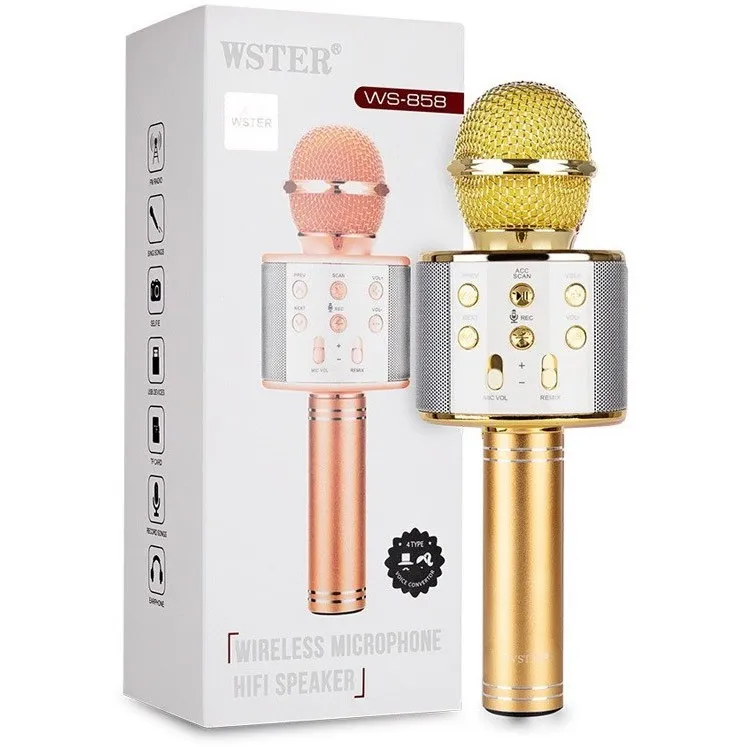 میکروفون اسپیکر مدل WS-858 GODFREY