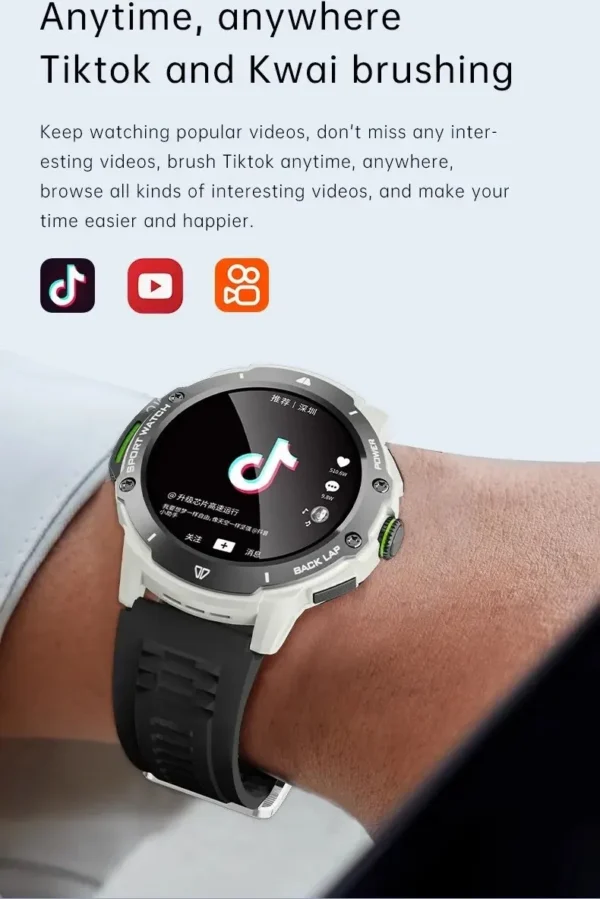 ساعت هوشمند سیم کارت خور مدل GS WEAR G15 PRO AMOLED 5G